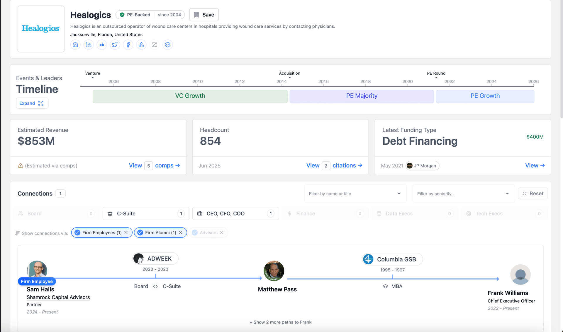 Screen Any Company in 60 Seconds